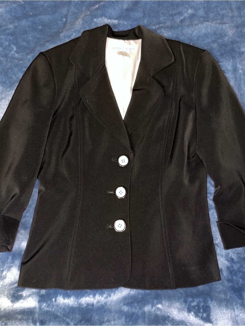 White House Black Market Black Tailored Women's Blazer